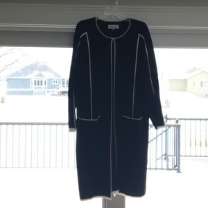 Calvin Klein black duster